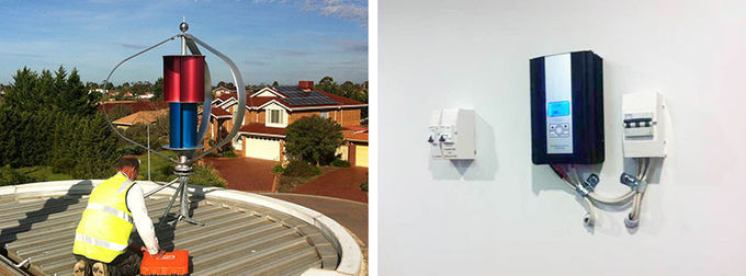 Vento e controlador híbrido solar 600W 48V